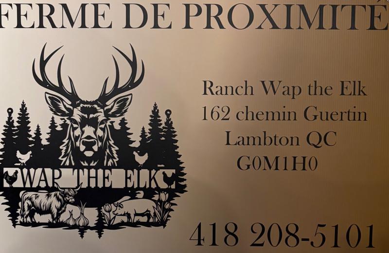 Ranch Wap the Elk — ferme locale au Québec