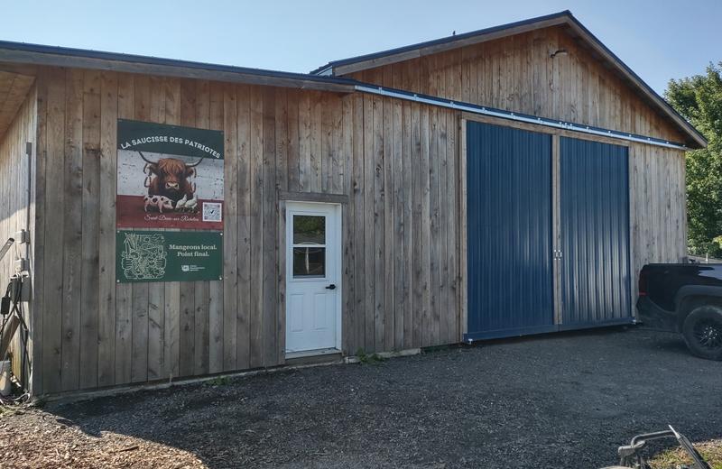 La saucisse des Patriotes  — ferme locale au Québec