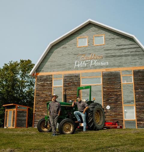Aux Petits Plaisirs — ferme locale à Centre-du-Québec
