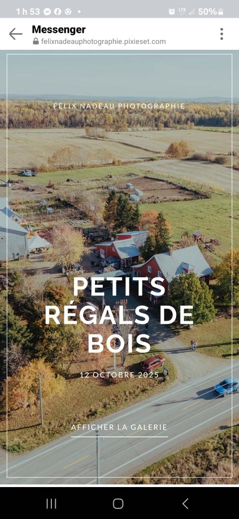 Les petits régals des bois — ferme locale au Québec