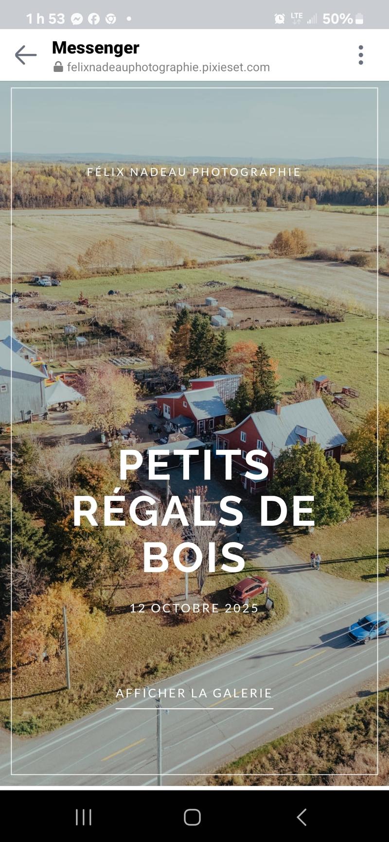 Les petits régals des bois — ferme locale au Québec