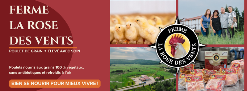 Ferme La Rose des Vents — ferme locale au Québec